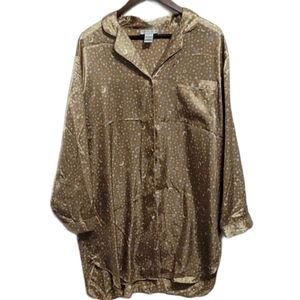 Morgan Taylor Intimates Gold Night Gown Large